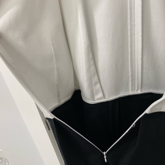 GAP COLOUR BLOCK BLACK and WHITE DRESS - Size 8 - Picture 7 of 10